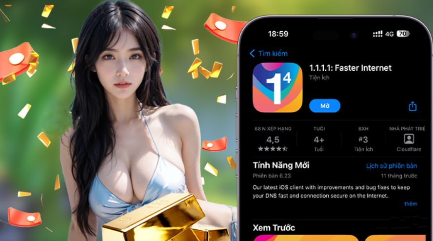 Hình ảnh quảng cáo của mcw18 hiển thị nền tảng và các lợi ích