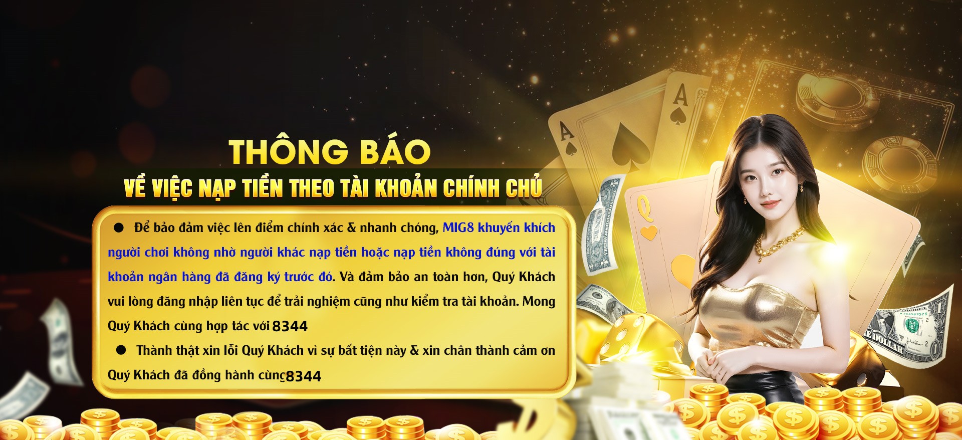 Hình ảnh quảng cáo của mcw18 hiển thị nền tảng và các lợi ích